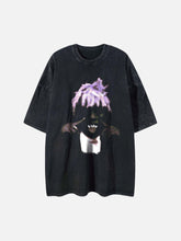 T-shirt hip-hop vieilli